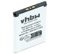 vhbw 1x batería Compatible con Sony-Ericsson K800i, K810i, Naite, M600i, K790i, M608i, P1, P900i móvil, Smartphone (900 mAh, 3,7 V, Li-Ion)