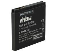vhbw 1x batería Compatible con Sony-Ericsson W8a, W8 Walkman, WT19i, W8 móvil, Smartphone (700 mAh, 3,7 V, Li-Ion)