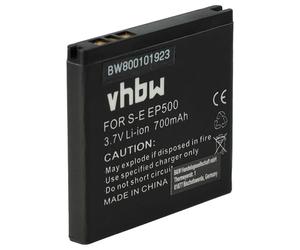 vhbw 1x batería Compatible con Sony-Ericsson W8a, W8 Walkman, WT19i, W8 móvil, Smartphone (700 mAh, 3,7 V, Li-Ion)
