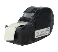 vhbw 1x cinta de escritura compatible con Brady BMP21-LAB, IDPAL, M210, LABPAL, BMP21 Plus impresora etiquetas 19,05 mm negro a blanco, nailon
