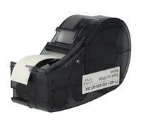 vhbw 1x cinta de escritura compatible con Brady M210, M210-LAB, M211 impresora etiquetas 12,7 mm negro a blanco, nailon