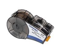 vhbw 1x cinta de escritura compatible con Brady M210, M210-LAB, M211 impresora etiquetas 19,05 mm negro a amarillo