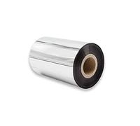vhbw 1x cinta transferencia térmica compatible con Godex EZ-6200 Plus, EZ-6300 Plus, EZPI 1200, EZPI 1300, G500, G530, RT700, RT730 indeleble 100mmx300m cera plus