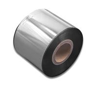 vhbw 1x cinta transferencia térmica compatible con Godex RT700, G530, G500, EZPI 1300 impresora etiquetas indeleble 50 mm x 300 m cera/resina negro