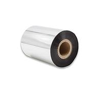 vhbw 1x cinta transferencia térmica compatible con Zebra S400, S4M, S600 impresora etiquetas - Banda térmica, indeleble, 90 mm x 300 m, cera plus, negro