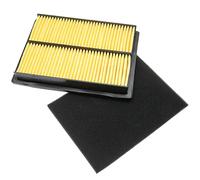 vhbw 1x filtro de aire, 1x prefiltro compatible con Honda GXV610K1, GX670R, GX620R1, GX620U1, GX670, GX670U tractor cortacésped - 2 uds.
