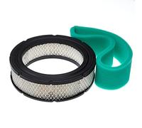 vhbw 1x filtro de espuma, 1x filtro papel reemplaza Briggs & Stratton 806232, 692520, 692519, 652519 para tractor cortacésped - 2 uds.