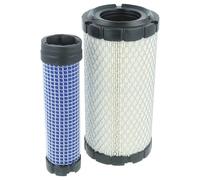 vhbw 1x filtro interno, 1x filtro externo compatible con John Deere GATOR HPX YANMAR 3TNE68 máquina construcción