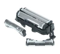 vhbw 1x Lámina afeitar, 3x cuchilla compatible con Panasonic ES-ST37, ES-ST25, ES-SL41 afeitadora negro