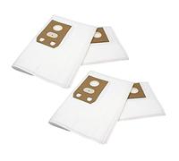 vhbw 20x Bolsa aspiradora compatible con Braun AT6, AT7, AT8 aspiradora - vellón micro, 33 cm x 23 cm, blanco