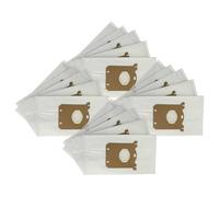 vhbw 20x bolsa compatible con AEG Maximus MX7010 - MX7035 aspiradora - vellón micro/cartón, 29 cm x 16 cm blanco