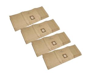 vhbw 20x bolsa compatible con Bosch AdvancedVac 20 aspiradora - papel, 85,4cm x 26.9cm, marrón