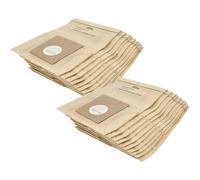 vhbw 20x bolsa compatible con Bosch BBS 6317 Powermax | 6310 bis 6399, 6310 Activa aspiradora - 24,5 cm x 18 cm