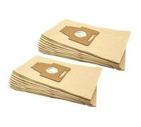 vhbw 20x bolsa compatible con Bosch BSG 82001IL/01 | 82010, 82010/01, 82010/07, 82010/10 aspiradora - 35 cm x 20,5 cm