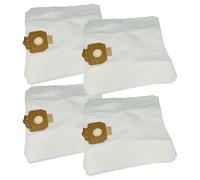 vhbw 20x bolsa compatible con Diversey Taski Aero 8 Plus, Aero 8, Aero 15 Plus aspiradora - vellón micro, 43 cm x 41 cm blanco