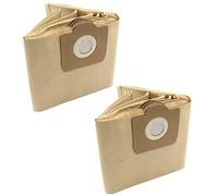 vhbw 20x bolsa compatible con Gisowatt Jet Cleaner System (R), Lavamatic TE/TI (R) aspiradora - papel, color arena