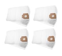 vhbw 20x bolsa compatible con Kärcher CV 38/2, CV 38/2 Adv, CV 38/1 Tornado aspiradora - vellón micro, 40,45 cm x 25,6 cm blanco