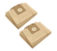 vhbw 20x bolsa compatible con Nilfisk/Alto GD 1000, 1000 Series, 1005, 1010, 111, 2000, 710, 910, 911 aspiradora - papel, marrón