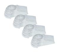 vhbw 20x bolsa compatible con Nilfisk GD 10 Back, Back Vac 10 aspiradora - 44,85 cm x 17,75 cm blanco