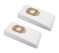 vhbw 20x bolsa compatible con Nilfisk GMD430, GME210, GM Seasons, GM Siena, GM Time, GM Xtr, Gold aspiradora - vellón micro, blanco
