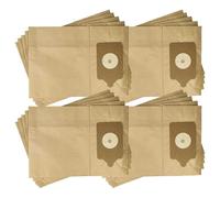 vhbw 20x bolsa compatible con Numatic NVR 200, PRV 200-A, NVQ 250-T, NVQ 252, NVQ 254 aspiradora - papel, 32,6 cm x 23,25 cm marrón
