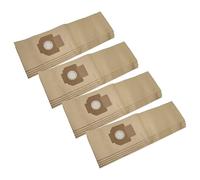 vhbw 20x bolsa compatible con Stihl SE 120 aspiradora - papel, marrón
