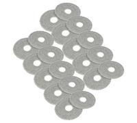 vhbw 20x paño compatible con Dreame W10 Pro robots fregasuelos - Almohadilla - almohadilla microfibra