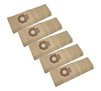 vhbw 25x bolsa compatible con Kärcher NT 48/1 | 82/1, 70/3, NT 72/2, 65/2 aspiradora - 38 cm x 22 cm marrón