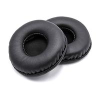 vhbw 2X Almohadillas oídos de Repuesto Compatible con Auriculares Que Necesitan Almohadillas de 70 mm Auriculares, Cascos - Negro, 7 cm