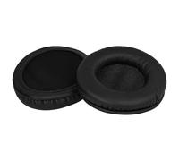 vhbw 2X Almohadillas oídos de Repuesto Compatible con Sennheiser HD215, HD225 Auriculares, Cascos - Negro, 9 cm