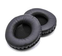 vhbw 2x Almohadillas oídos de repuesto compatible con Sony MDR-V500 | MDR-7502, MDR-V55, MDR-V500DJ, MDR-V55DJ auriculares, cascos - negro, 8 cm