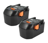 vhbw 2X batería Compatible con AEG BS14C, BDSE 14.4 T Super Torque, BDSE 14 STX, BDSE 14 T Super Herramienta (3000 mAh, Li-Ion, 14,4 V)