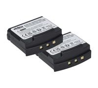 vhbw 2X batería Compatible con Amplicomms TV2410, TV2510, TV2400, TV2500 Auriculares inalámbricos, Cascos (270 mAh, 3,7 V, Li-Poli)