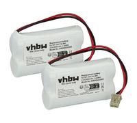 vhbw 2X batería Compatible con AT&T 17, 50 teléfono Fijo o inalámbrico (600 mAh, 2,4 V, NiMH)