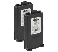 vhbw 2X batería Compatible con Baofeng UV-5R, BF-F8, UV-5RA, UV-5RE, BF-F9 Radio (1800 mAh, 7,4 V, Li-Ion)