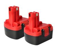 vhbw 2X batería Compatible con Bosch PST 14.4V, PSR1440, PSR1440/B, VPE-2, VE-2, VE-2 GSB Herramienta (3000 mAh, NiMH, 14,4 V)