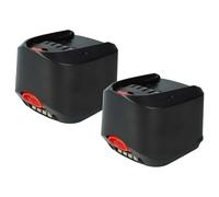 vhbw 2X batería Compatible con Bosch UniversalChainPole 18, Uneo Maxx Herramienta, Herramientas de jardín (3000 mAh, Li-Ion, 18 V)