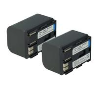 vhbw 2X batería Compatible con Canon Optura XI, 200 MC, 50MC, PI, 20, 10