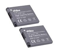 vhbw 2X batería Compatible con Canon PowerShot ELPH 340 HS, ELPH 115 HS, ELPH 130 HS, SX400 IS, ELPH 320 HS cámara (500 mAh, 3,7 V, Li-Ion)