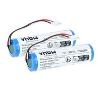 vhbw 2X batería Compatible con Datalogic Gryphon GM4130-WH-433K1, GM4130-BK-910K2 escáner códigos de Barra, TPV (2600 mAh, 3,7 V, Li-Ion)