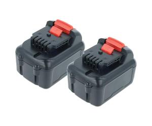 vhbw 2X batería Compatible con Dewalt 12V MAX Li-Ion, DCD710, DCD710C2, DCD710N, DCD700, DCD710D2-QW Herramienta (4000 mAh, Li-Ion, 12 V)