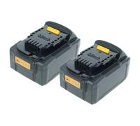 vhbw 2X batería Compatible con Dewalt DCF886M2, DCF886D2, DCF886, DCF885N-XJ, DCF885N Herramienta (4000 mAh, Li-Ion, 18 V), 1x USB-C (h)