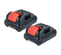 vhbw 2X batería Compatible con Dewalt DCL510N, DCL510N-XJ, DCK413S2, DCR006, DCL040, DCL510, DCR015 Herramienta (1500 mAh, Li-Ion, 12 V)
