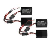 vhbw 2X batería Compatible con DSC Siren PG9911 Sistema de Alarma, Sirena inalámbrica Exterior (16000 mAh, 3,6 V, Li-SOCl2)