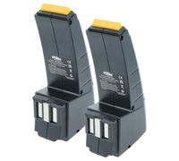 vhbw 2X batería Compatible con Festo Festool CDD12ESC, CDD12ES, CDD12E, CDD12, CCD12v, CCD12MH, CCD12FX Herramienta (2100 mAh, NiMH, 12 V)