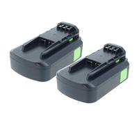 vhbw 2X batería Compatible con Festo Festool HKC 55 Li EB | para HKC 55 Li EB-Basic, ISC 240 herramienta (2000 mAh, Li-Ion, 18 V)