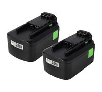 vhbw 2X batería Compatible con Festo Festool HKC 55 Li EB | para HKC 55 Li EB-Basic, ISC 240 herramienta (4000 mAh, Li-Ion, 18 V)