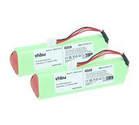 vhbw 2X batería Compatible con Fluke Ti-10, Ti10, Ti9, Ti-25, Ti-20, Ti25, Ti20-RBP, Ti20, TiR medidor (2500 mAh, 7,2 V, NiMH)
