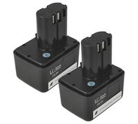 vhbw 2X batería Compatible con Gesipa Powerbird Herramienta, Herramienta colocación Remaches Ciegos (2000 mAh, Li-Ion, 14,4 V)