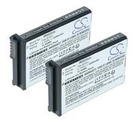 vhbw 2X batería Compatible con Honeywell Dolphin 60s, 70e, 75e PC de Mano, Handheld (3200 mAh, 3,7 V, Li-Ion)